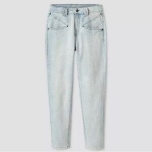 Wild Fable Light Blue Straight Leg High Rise Mom Jeans